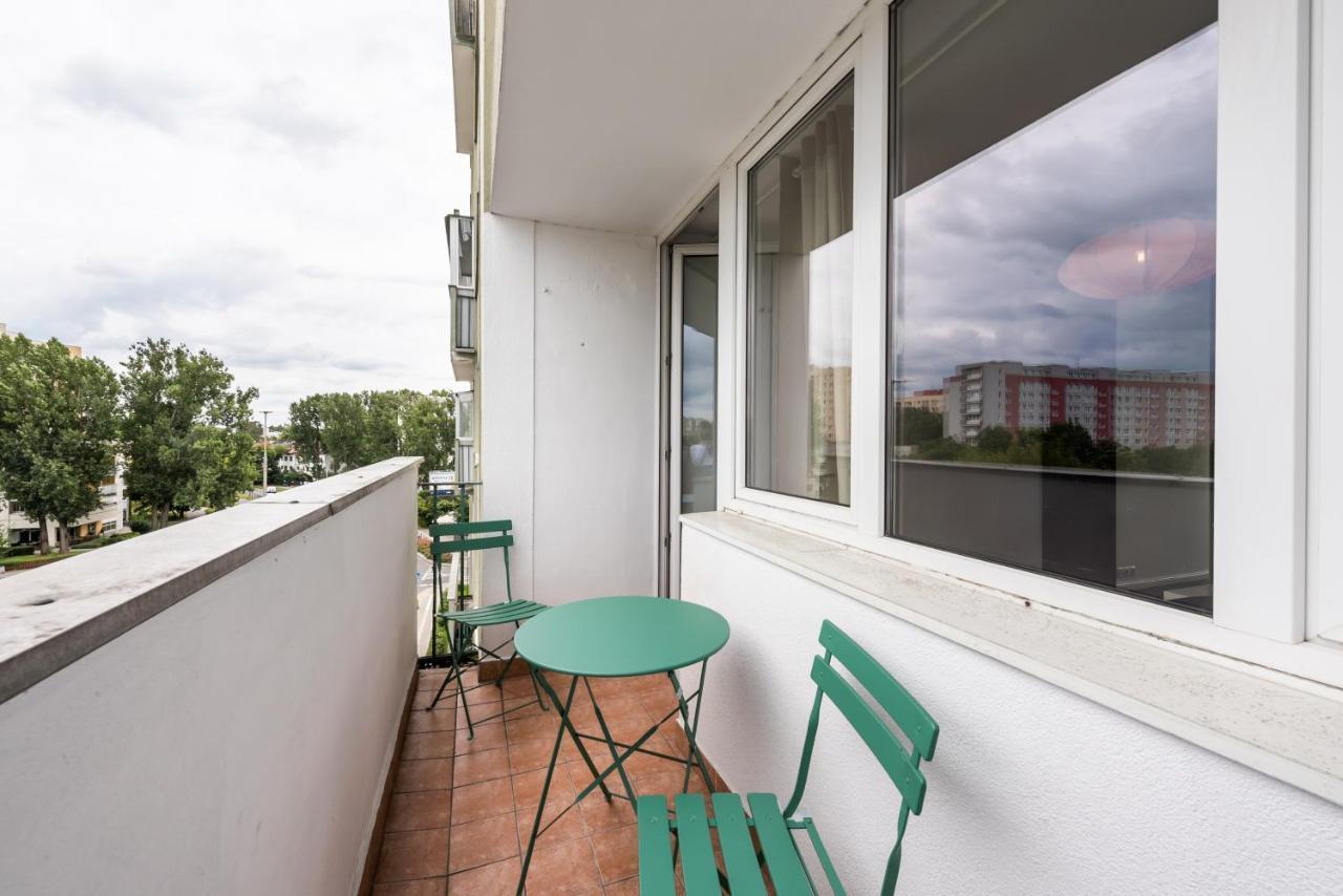 Saska Kepa Green Apartment Varsovia Exterior foto